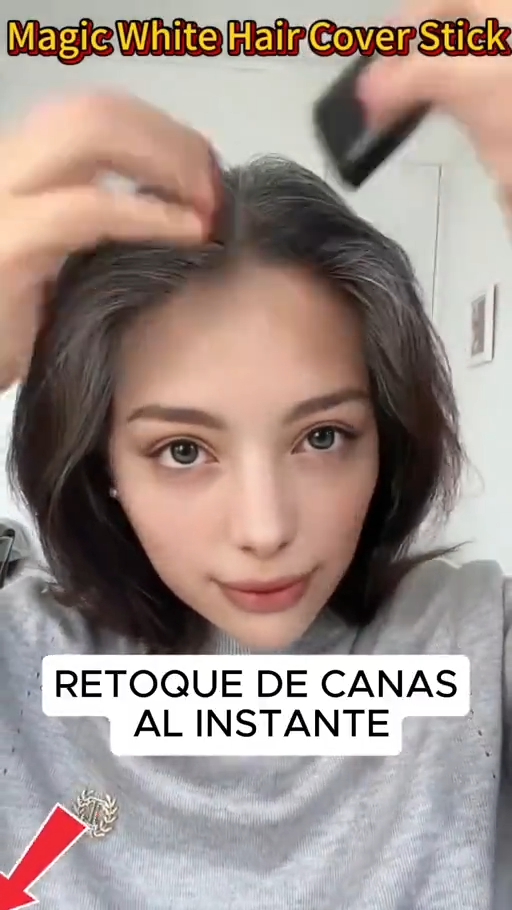 Bâton de teinture capillaire 2 en 1 avec peignes, coloration temporaire des cheveux recouverts de poils blancs, stylo lavable, noir, marron, café, longue durée